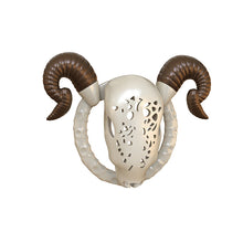 Cargar imagen en el visor de la galería, Goat Chastity Cage with Detachable Horns – Horned Submission Cage
