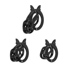 Load image into Gallery viewer, Invisible Cobra Chastity Cage With Silicone Ring 22
