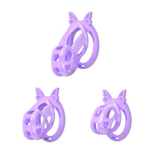 Load image into Gallery viewer, Invisible Cobra Chastity Cage With Silicone Ring 38
