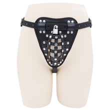 Cargar imagen en el visor de la galería, Leather Male Chastity Belt
