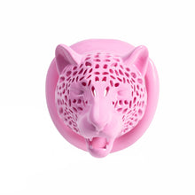 Carica l'immagine nel visualizzatore di Gallery, Leopard Head Denial Chastity Cage
