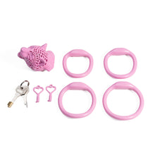 Carica l'immagine nel visualizzatore di Gallery, Leopard Head Denial Chastity Cage

