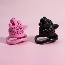 Carica l'immagine nel visualizzatore di Gallery, Leopard Head Denial Chastity Cage
