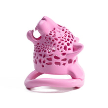 Carica l'immagine nel visualizzatore di Gallery, Leopard Head Denial Chastity Cage
