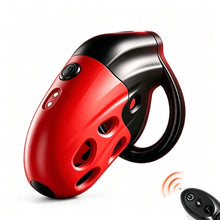 Load image into Gallery viewer, Lockink Retractable Electro Shock Vibrating Chastity Cage
