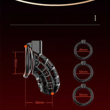 Carica l'immagine nel visualizzatore di Gallery, Mesh Hollow ABS Chastity Cage 6
