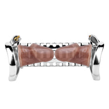 Cargar imagen en el visor de la galería, Metal Double Ended Chastity Cage
