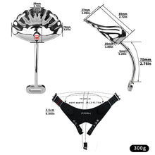 Cargar imagen en el visor de la galería, Metal Shell Shaped Chastity Belt Invisible - 14
