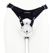 Cargar imagen en el visor de la galería, Metal Shell Shaped Chastity Belt Invisible - 2

