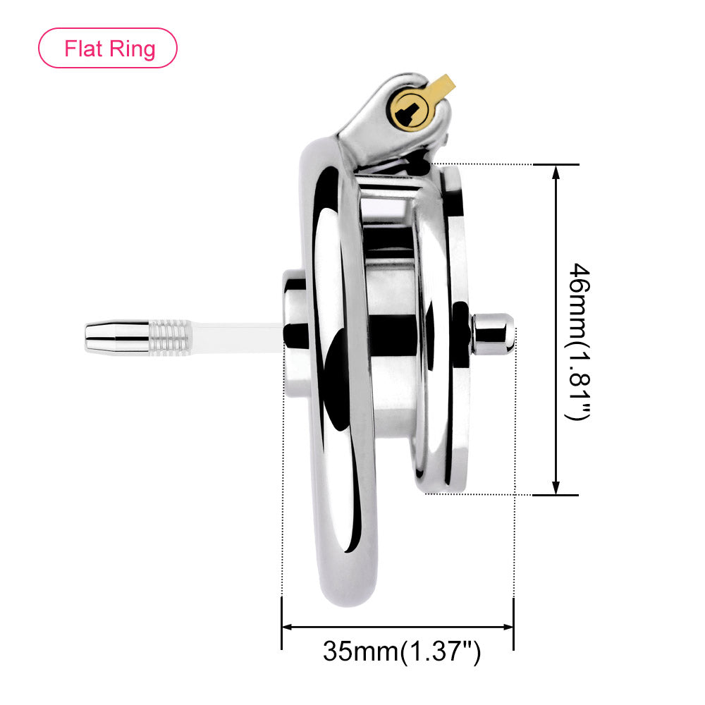 Negative Chastity Device & Detachable Dildo