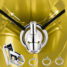 Carica l'immagine nel visualizzatore di Gallery, New Stainless Steel Chastity Lock
