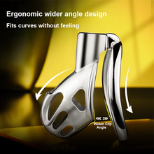 Carica l'immagine nel visualizzatore di Gallery, New Stainless Steel Chastity Lock
