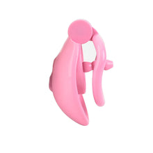 Cargar imagen en el visor de la galería, One-click Pink Pussy Chastity Cage 2
