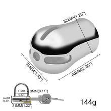 Carica l&#39;immagine nel visualizzatore di Gallery, Prince Albert Chastity Cage
