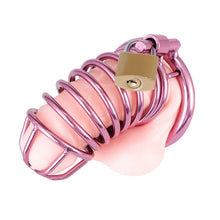 Cargar imagen en el visor de la galería, Purple Chastity Cage ( 3 Rings )
