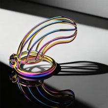 Carica l'immagine nel visualizzatore di Gallery, Rainbow Long Banana Chastity Cage 1
