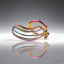 Carica l'immagine nel visualizzatore di Gallery, Rainbow Long Banana Chastity Cage 3
