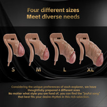 Carica l'immagine nel visualizzatore di Gallery, ABS Resin Simulation Penis Chastity Lock
