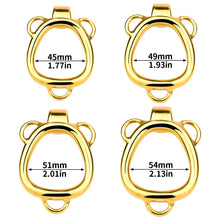 Carica l'immagine nel visualizzatore di Gallery, Shell Design Golden Chastity Cage - 8
