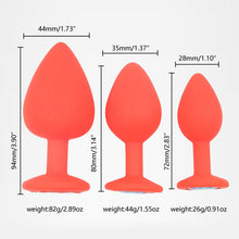 Carica l&#39;immagine nel visualizzatore di Gallery, Silicone Butt Plug
