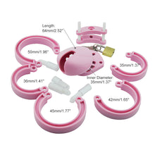 Cargar imagen en el visor de la galería, Silicone Chastity Device
