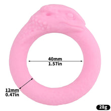 Load image into Gallery viewer, Silicone Lock Ring Delay Ejaculation
