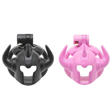 Load image into Gallery viewer, Sissy Bullhorn Chastity Cage
