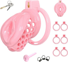 Carica l'immagine nel visualizzatore di Gallery, Sissy Silicone Chastity Cage
