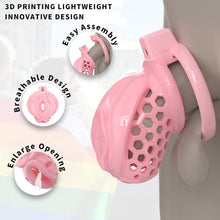 Carica l'immagine nel visualizzatore di Gallery, Sissy Silicone Chastity Cage
