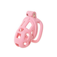 Carica l'immagine nel visualizzatore di Gallery, Body Friendly Pink Cobra Chastity Cage 3
