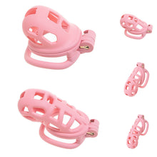 Carica l'immagine nel visualizzatore di Gallery, Body Friendly Pink Cobra Chastity Cage 1
