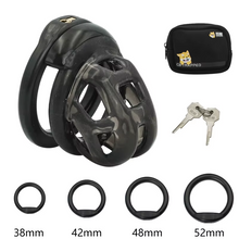 Load image into Gallery viewer, Soft Rubber Cobra Chastity Discreet
