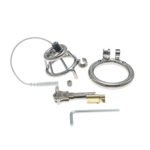 Carica l'immagine nel visualizzatore di Gallery, Stainless Steel Basket Electric Chastity Cage 6
