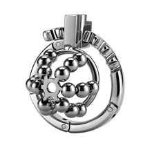 Carica l'immagine nel visualizzatore di Gallery, Steel Ball Metal Chastity Lock - 1
