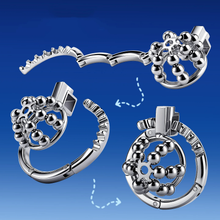 Carica l'immagine nel visualizzatore di Gallery, Steel Ball Metal Chastity Lock - 3
