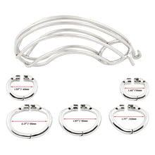 Cargar imagen en el visor de la galería, Steel Big Chastity Cage - 3
