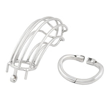 Cargar imagen en el visor de la galería, Steel Big Chastity Cage - 5
