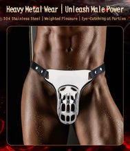 Carica l'immagine nel visualizzatore di Gallery, Top#02 Wearable Chastity Cage - 8
