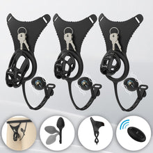 Carica l'immagine nel visualizzatore di Gallery, Cobra Chastity Cage with Underwear &amp; Plug
