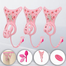 Carica l'immagine nel visualizzatore di Gallery, Cobra Chastity Cage with Underwear &amp; Plug
