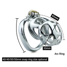 Carica l&#39;immagine nel visualizzatore di Gallery, New Upgrade Sung Cobra Chastity Cage
