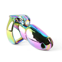 Carica l'immagine nel visualizzatore di Gallery, V4 Rainbow Steel Chastity Cage -maxi
