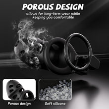 Carica l'immagine nel visualizzatore di Gallery, App-Controlled Vibrating Chastity Cage

